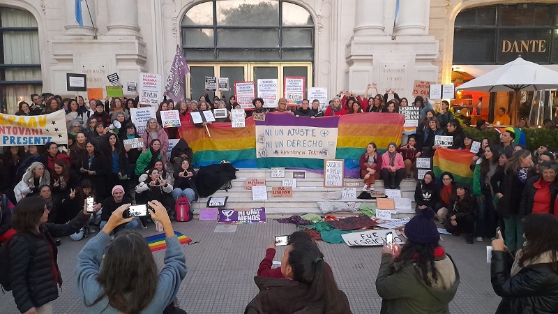 Reclamo por justicia por el ataque lesbo odiante en Barracas