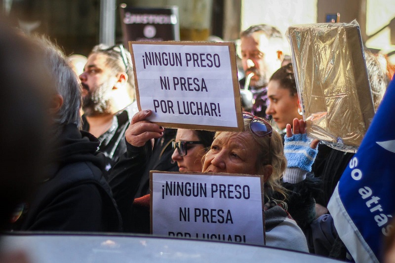 Seamos miles en Plaza de Mayo por la libertad de las y los detenidos por manifestarse