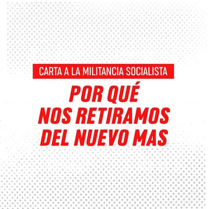 La deriva oportunista (K) del Nuevo Mas y la ruptura de la regional La Plata