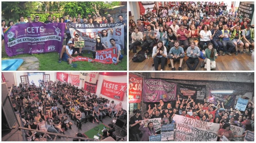 Cientos de estudiantes nos organizamos en todo el país para movilizar el 2 de octubre