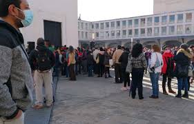 Toluca tomada por trabajadores de limpia