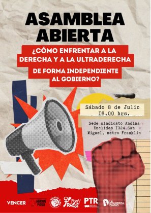 ¿Cómo enfrentar a la derecha y el avance de la ultraderecha de modo independiente al gobierno?