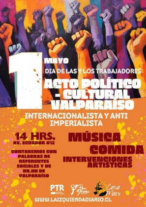 ¡Sumate al acto del 1 de mayo en Valparaiso!