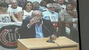 Carlos Propato durante su declaración en el juicio