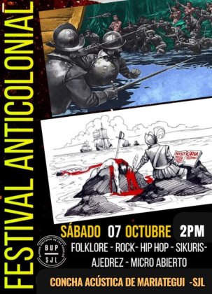 #7OCT: Festival anticolonial en San Juan de Lurigancho