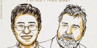 Otorgan Premio Nobel de la Paz 2021 a Maria Ressa y Dmitry Muratov