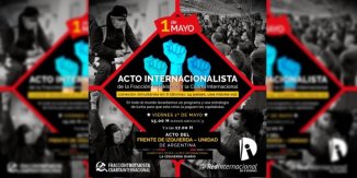 Desde 14 países y en 6 idiomas: reviví el acto del 1º Mayo de la Fracción Trotskista-Cuarta Internacional