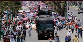 Entre amenazas de despido inicia paro indefinido de la CNTE en Oaxaca, Guerrero y Chiapas