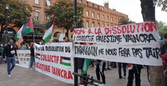 El Estado francés disuelve a un colectivo que apoya al pueblo palestino