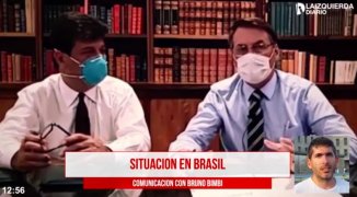 Bimbi: "El principal consejero de Bolsonaro dice que el coronavirus es una conspiración comunista"