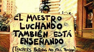 El oficio de luchar entre tizas y goteras