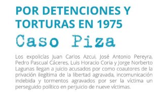 Causa Piza: Comenzó el juicio por delitos de lesa humanidad en Rawson