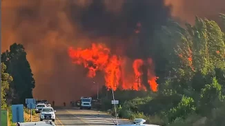 El Bolsón: más de 1.600 hectáreas arrasadas y familias evacuadas