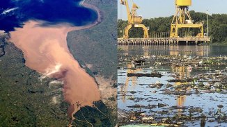 Las venas contaminadas del Río de La Plata.