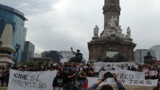 Ciudad de México: Protestan contra desapariciones de jóvenes en Guadalajara