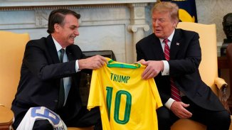 Trump y Bolsonaro unidos por su discurso reaccionario y el golpismo contra Venezuela