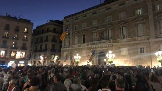 Concentraciones en toda Catalunya por la libertad de los detenidos y contra la represión 