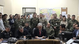 "Estamos en guerra": la frase de Piñera para legitimar la militarización y la represión