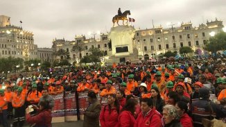 #27N: trabajadores mineros de Perú van a la huelga nacional ante abusos patronales y la complicidad del Gobierno