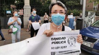 La lucha por la sanidad pública toma las calles en 40 ciudades del Estado español