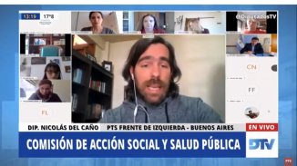 Del Caño: “Argentina está entre los países donde más aumentó la desigualdad”