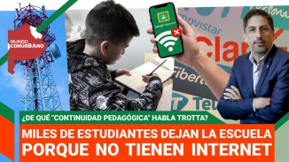 Miles de estudiantes dejan la escuela porque no tienen internet - YouTube