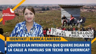 Blanca Cantero: ¿quién es la intendenta que quiere dejar en la calle a familias sin techo en Guernica?