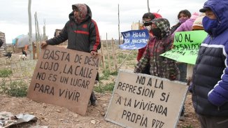 Fuerte respaldo de las organizaciones a las familias de las tomas de Centenario 