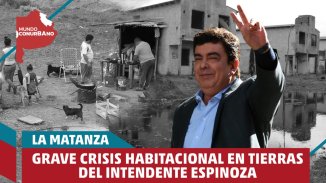 La Matanza: grave crisis habitacional en tierras del intendente Fernando Espinoza | Mundo Conurbano - YouTube