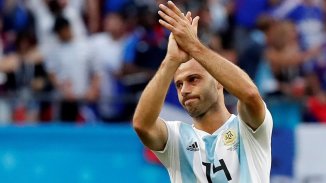 Se retiró Javier Mascherano: "No quiero matar al jugador"