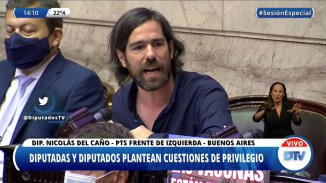 Del Caño: "Repudiamos a Insfrán, pero ¿por qué no hablan del feudo de Morales en Jujuy?"