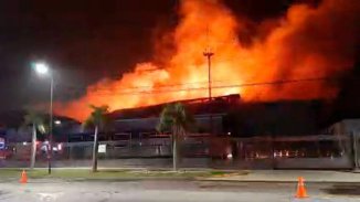  Incendio en la planta panificadora de Bimbo 