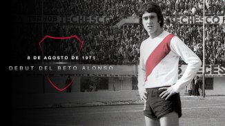 El camino es la grandeza: a 50 años del debut en primera del Beto Alonso