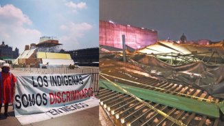 A 500 años de la caída de Tenochtitlán instalan una réplica del Templo Mayor en México