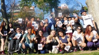 Jóvenes precarios de la RED organizaron jornada deportiva para redoblar la campaña #MyriamAlCongreso - YouTube