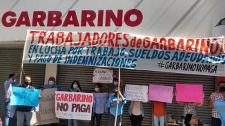 Trabajadores despedidos de Garbarino marcharon en Jujuy 