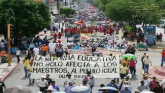 Chiapas se moviliza en solidaridad con Oaxaca