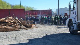 Bloqueo total en la logística Siasa de Zárate