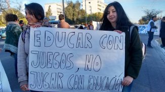 Educación pública especial en San Luis: protesta contra las políticas de vaciamiento del gobierno 