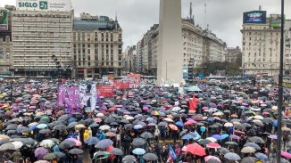 Cientos de miles por #NiUnaMenos