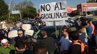 Manifestaciones en Jalisco por el 'gasolinazo'