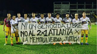 El fútbol se pronuncia contra el 2 x 1 a los genocidas