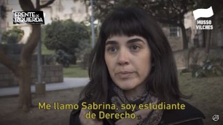 [Video] “Porque no me quiero resignar a vivir así, apoyo las propuestas de Vilches y Musso”