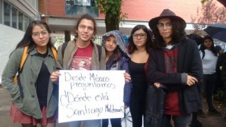 México: estudiantes de Filosofía y Letras preguntan ¿dónde está Santiago Maldonado?