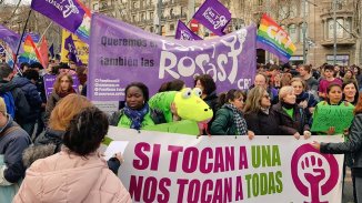 Pan y Rosas el 8M: construyendo un feminismo anticapitalista y de clase