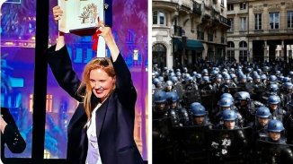 Justine Triet gana la Palma de Oro y denuncia a Macron por la reforma previsional