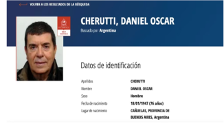 Piden la captura internacional del genocida Daniel Cherutti