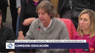 Castillo: “Muchos diputados fueron a la marcha universitaria y después parece que se olvidaron”