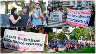 Trabajadores de Shell recibieron importantes muestras de apoyo en una reunión abierta