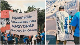 Media sanción de la ley de expropiación para Madygraf